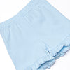 Dragonfly Days Applique Ruffle Short Set, Blue
