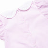 Joy to the World Embroidered Dress, Pink