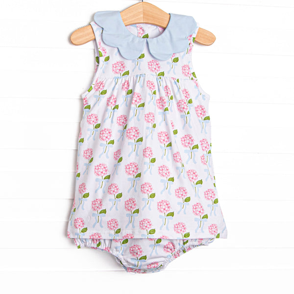 Blue Ribbon Blooms Skirted Bubble, Blue