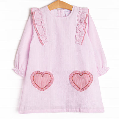 Pocketful of Love Dress, Pink
