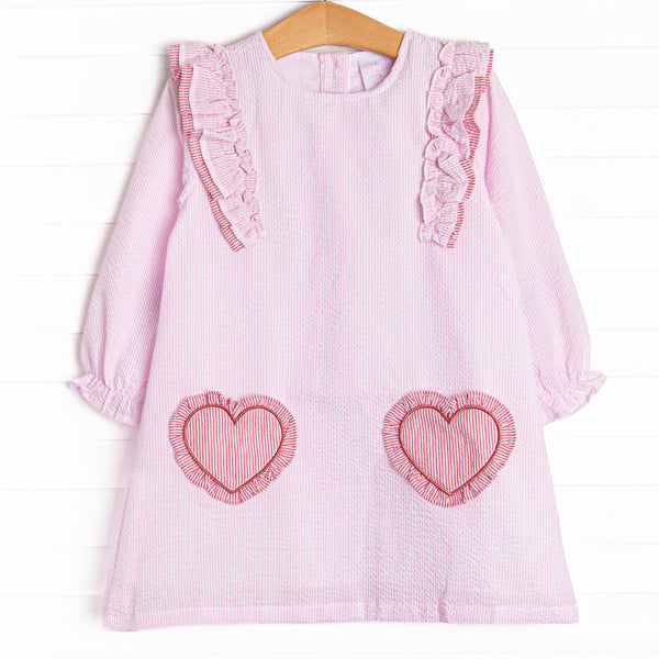 Pocketful of Love Dress, Pink