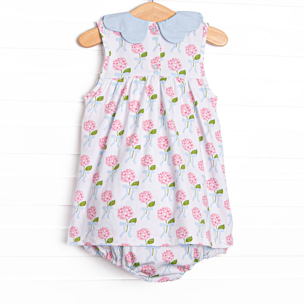 Blue Ribbon Blooms Skirted Bubble, Blue