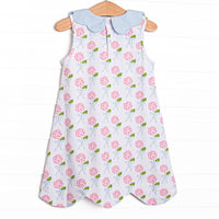 Blue Ribbon Blooms Dress, Blue