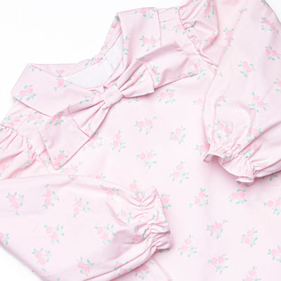 Rose Bush Beauty Skirt Set, Pink