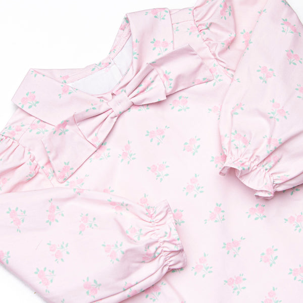 Rose Bush Beauty Skirt Set, Pink