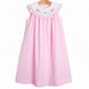 Bubble Besties Smocked Bishop Dress, Pink