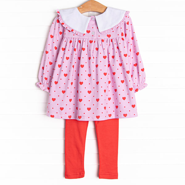 All My Love Legging Set, Red