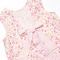 Magenta Meadows Ruffle Short Set, Pink