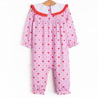 All My Love Romper, Red