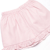 Magenta Meadows Ruffle Short Set, Pink