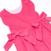 Rose Bush Beauty Corduroy Romper, Pink