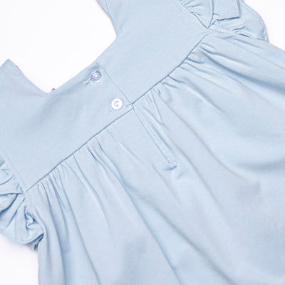 Check Yes Short Set, Blue