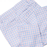 Bleu: Frederick Pant Set, Red and Blue Plaid