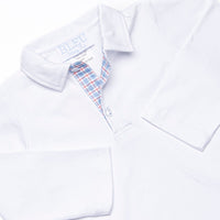 Bleu: Frederick Pant Set, Red and Blue Plaid