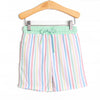 Summer Stripes Swim Trunks, Green