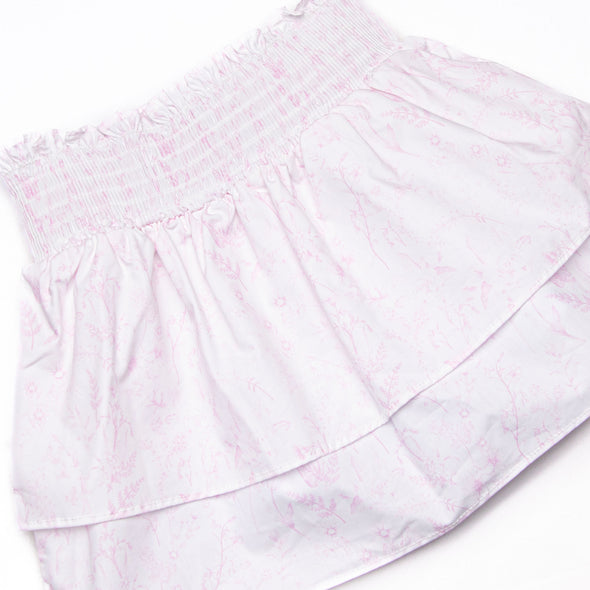 Tangled Up in Toile Skirt Set, Pink