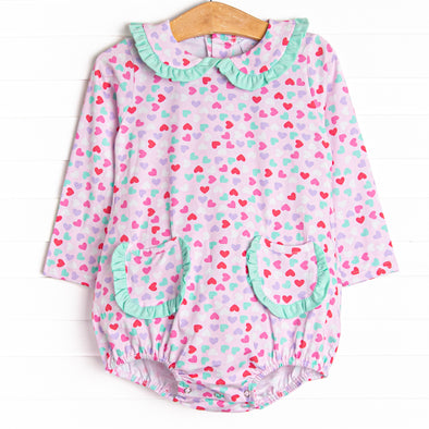 Heart Sprinkles Bubble, Mint