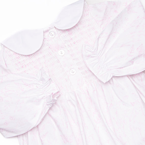 Tangled Up in Toile Bubble, Pink