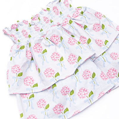 Blue Ribbon Blooms Skirt Set, Blue
