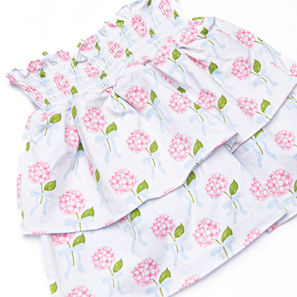 Blue Ribbon Blooms Skirt Set, Blue