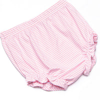 Berry Bows Applique Diaper Set, Pink
