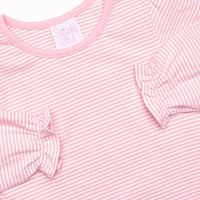 Sweet-tarts and Sweethearts Applique Dress, Pink
