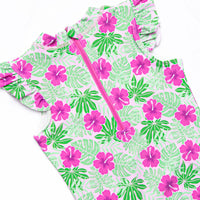 Maui Meadows One Piece, Pink