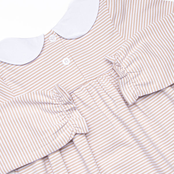 Olivia Legging Set, Tan Stripe