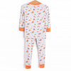 Down Field Dreamer Bamboo Pajama Set, Orange