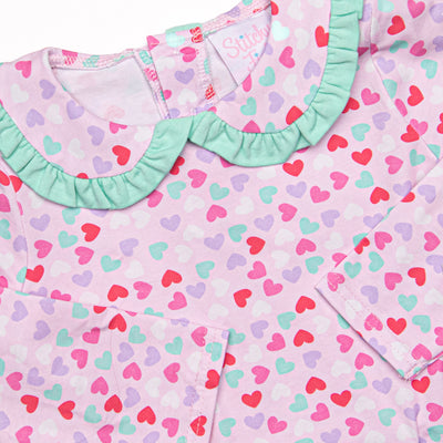Heart Sprinkles Bubble, Mint