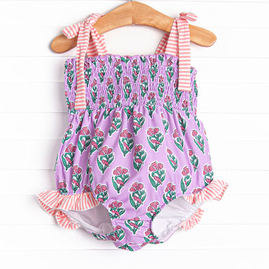 On the Coast Carnation One Piece, Purple