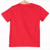 Sea Scope Applique Top, Red