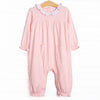 Lovely Lady Long Romper, Pink