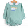 Ride in the Sky Applique Bubble, Green
