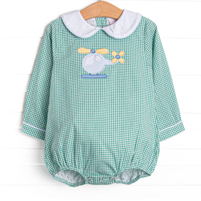 Ride in the Sky Applique Bubble, Green