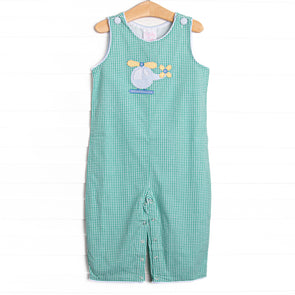 Ride in the Sky Applique Jon Jon, Green