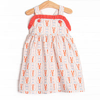 Hampton Harbor Dress, Red