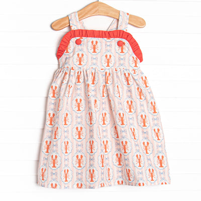 Hampton Harbor Dress, Red