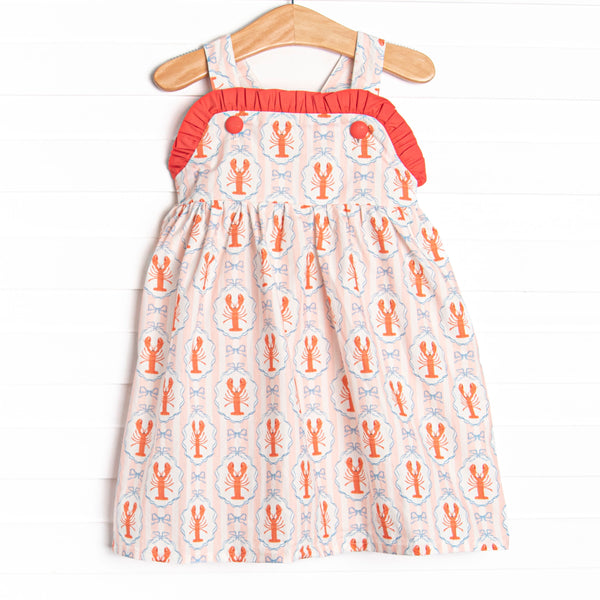 Hampton Harbor Dress, Red