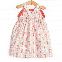 Hampton Harbor Dress, Red