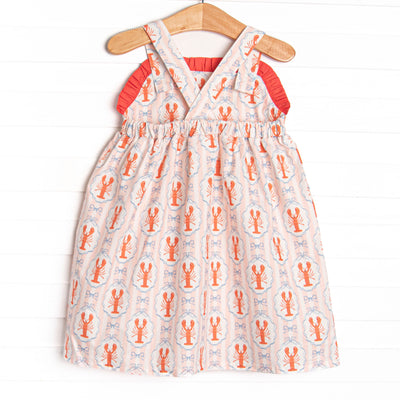 Hampton Harbor Dress, Red