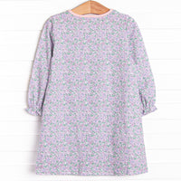 Lovely Lilacs Dress, Purple