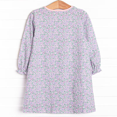 Lovely Lilacs Dress, Purple