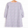 Lovely Lilacs Dress, Purple