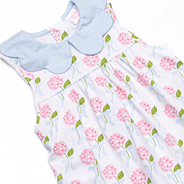 Blue Ribbon Blooms Skirted Bubble, Blue