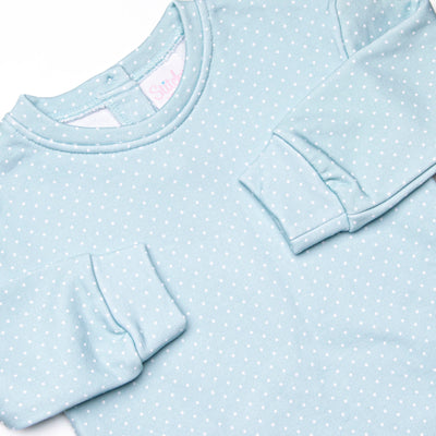 Polka Dot Play Short Set, Green