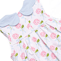 Blue Ribbon Blooms Skirted Bubble, Blue