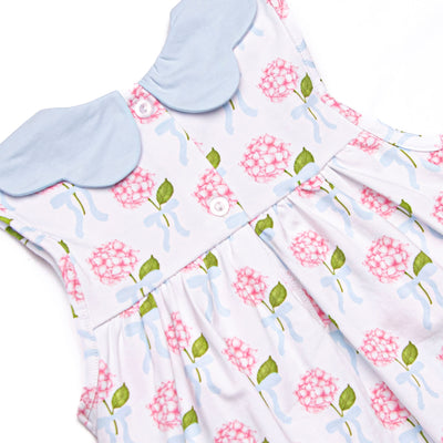 Blue Ribbon Blooms Skirted Bubble, Blue