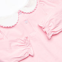 Berry Bows Applique Legging Set, Pink