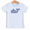 Make a Splash Applique Top, Blue